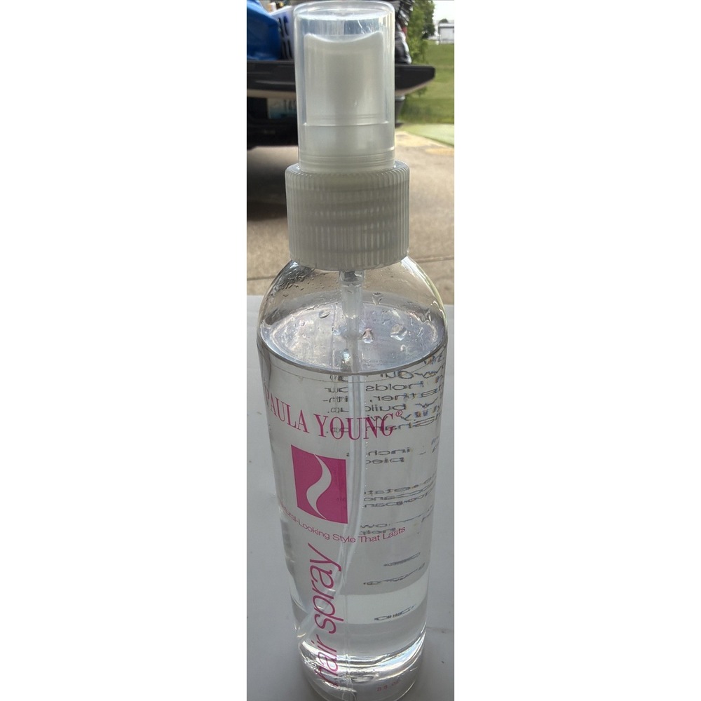PAULA YOUNG Wig or Hair Piece Spray light natural looking hold 8 fl oz New